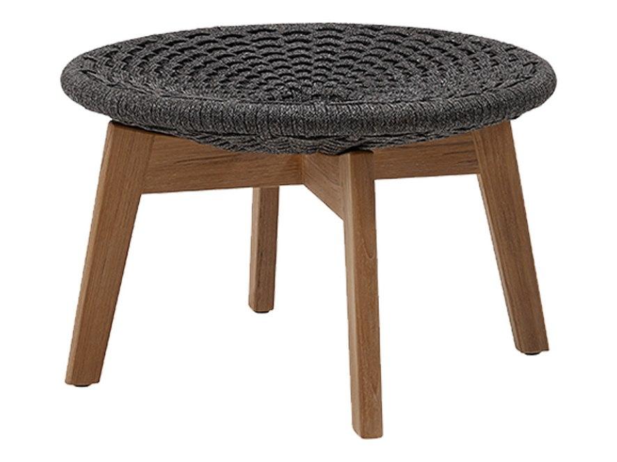 Peacock Soft Rope Ottoman Modern Footstool