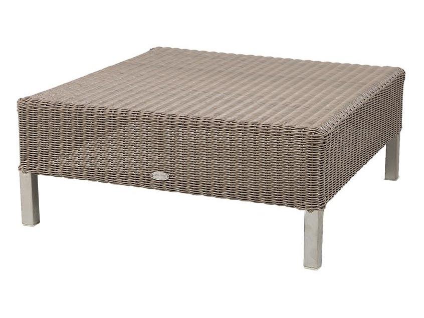 Cane-line Connect Taupe Weave Ottoman