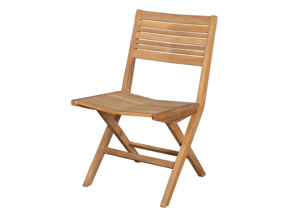 Flip Teak Folding Side Chair