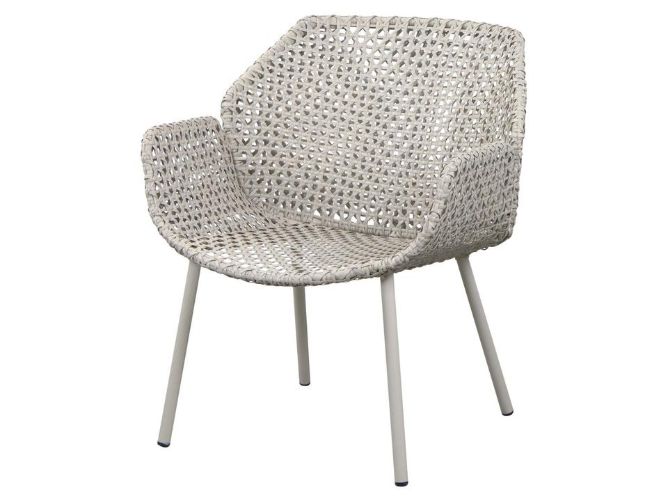 Cane-line Vibe Weave Lounge Chair in Sand Dark Sand