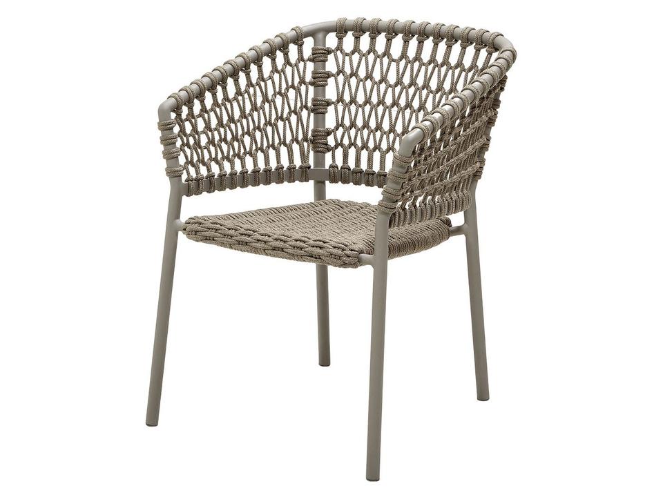 Cane-line Ocean Taupe Soft Rope Dining Arm Chair
