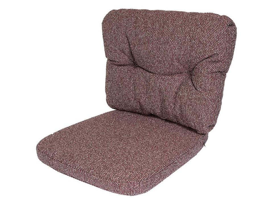 Basket/Moments/Ocean Dark Bordeaux Wove Chair Cushion Set