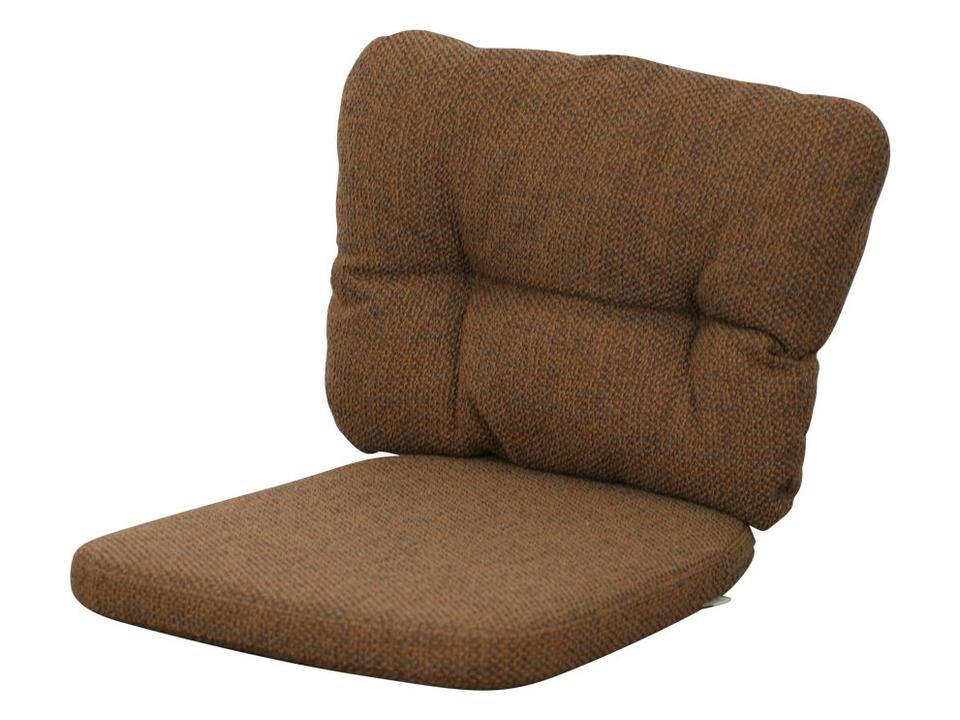 Basket/Moments/Ocean Umber Brown Rise Chair Cushion Set