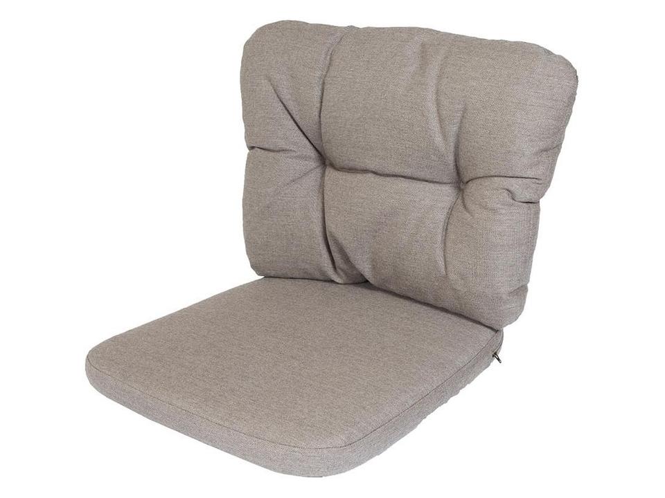 Basket/Moments/Ocean Taupe Natte Chair Cushion Set