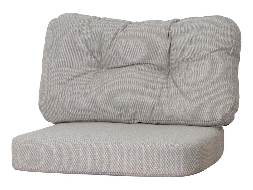 Ocean Light Brown Wove Large Lounge Chair Cushion Set