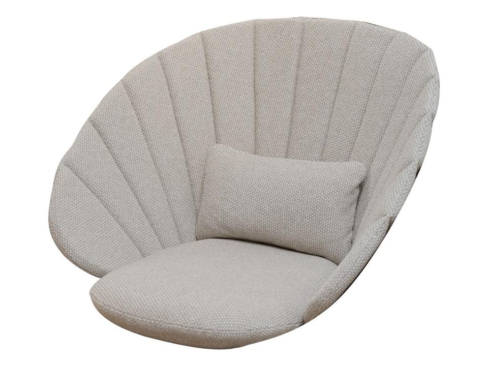 Peacock Desert Sand Rise Lounge Chair Cushion Set