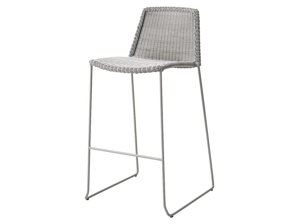 Breeze Taupe Weave Bar Chair