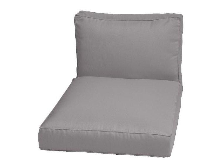 Chester Taupe Natte Lounge Chair Cushion Set