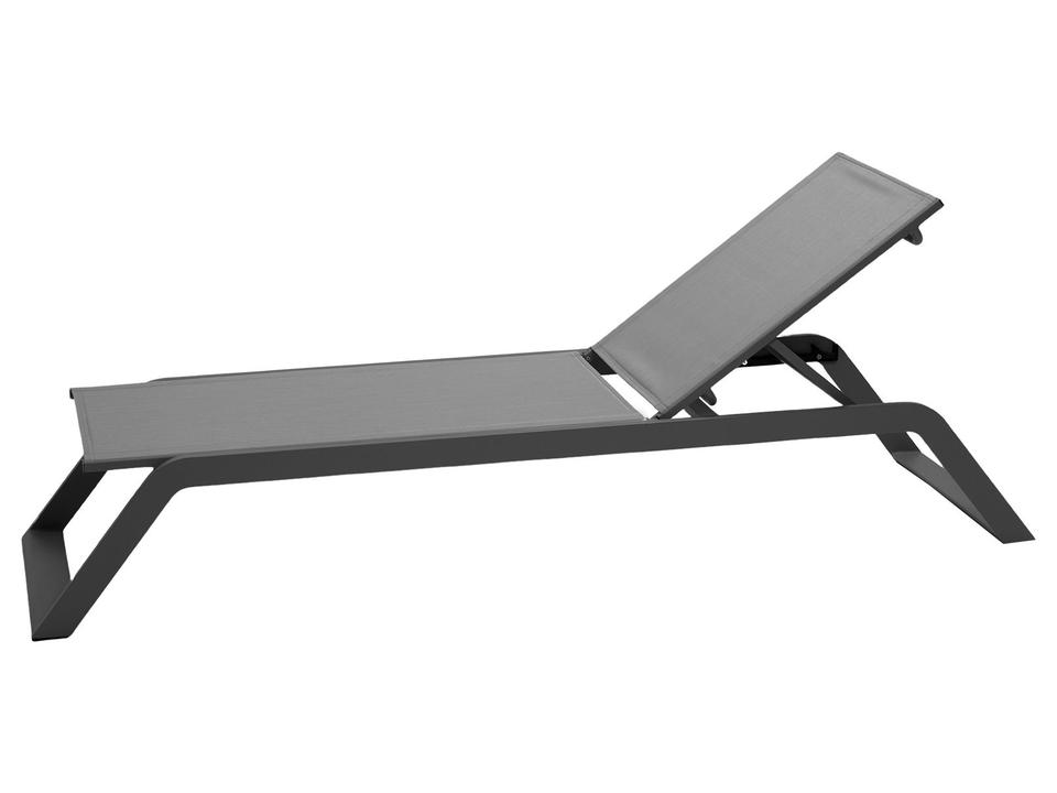 Siesta Sunbed with Grey Cane-line Tex Sling