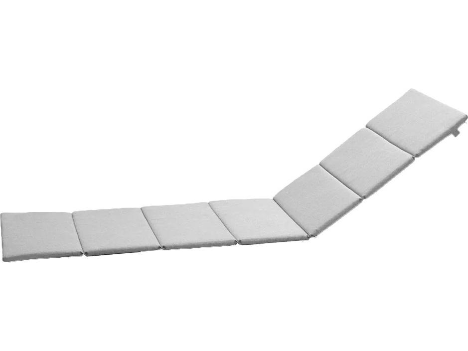 Cane-line Siesta Sunbed Cushion with QuickDry Foam in Light Grey