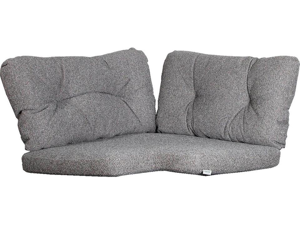 Ocean Dark Grey Cane-Line Wove Corner Module Cushion Set