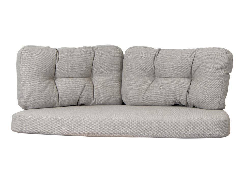 Ocean Light Brown Wove Large 2-Seater Sofa Cushion Set