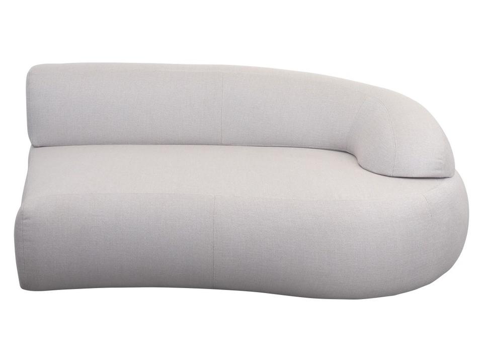 Cane-line Mellow Left Sofa Module with Long Backrest in Sand