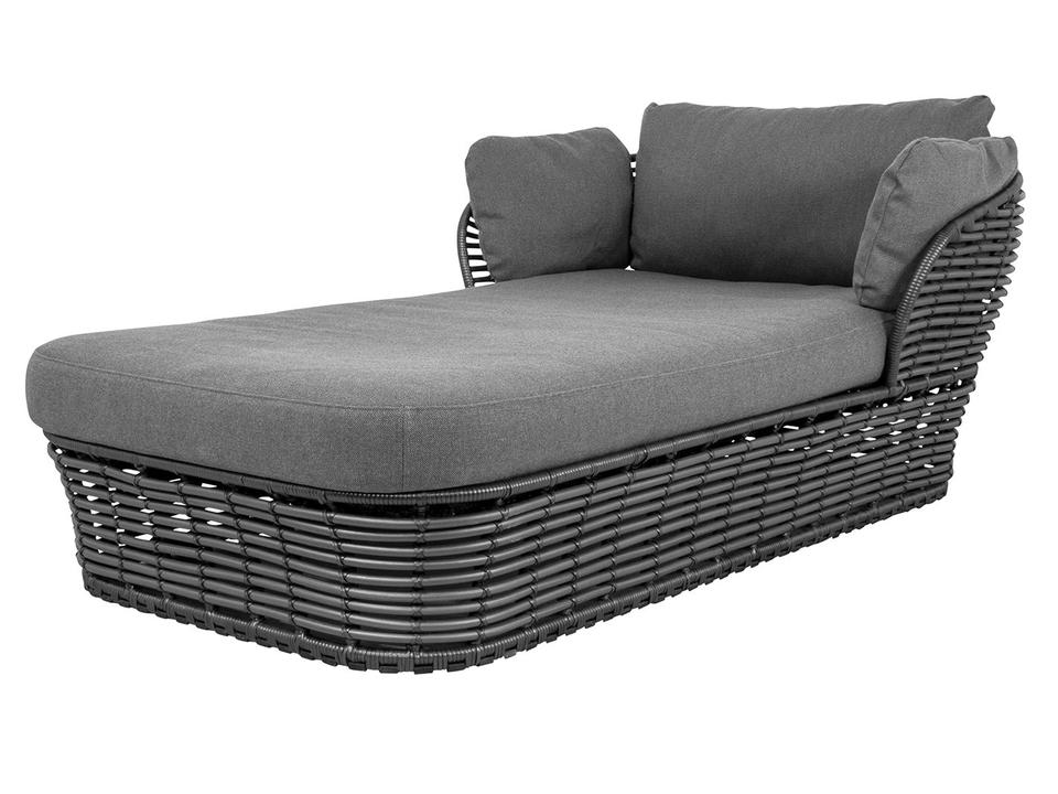 Cane-line Basket Cane-line Weave Daybed in Graphite