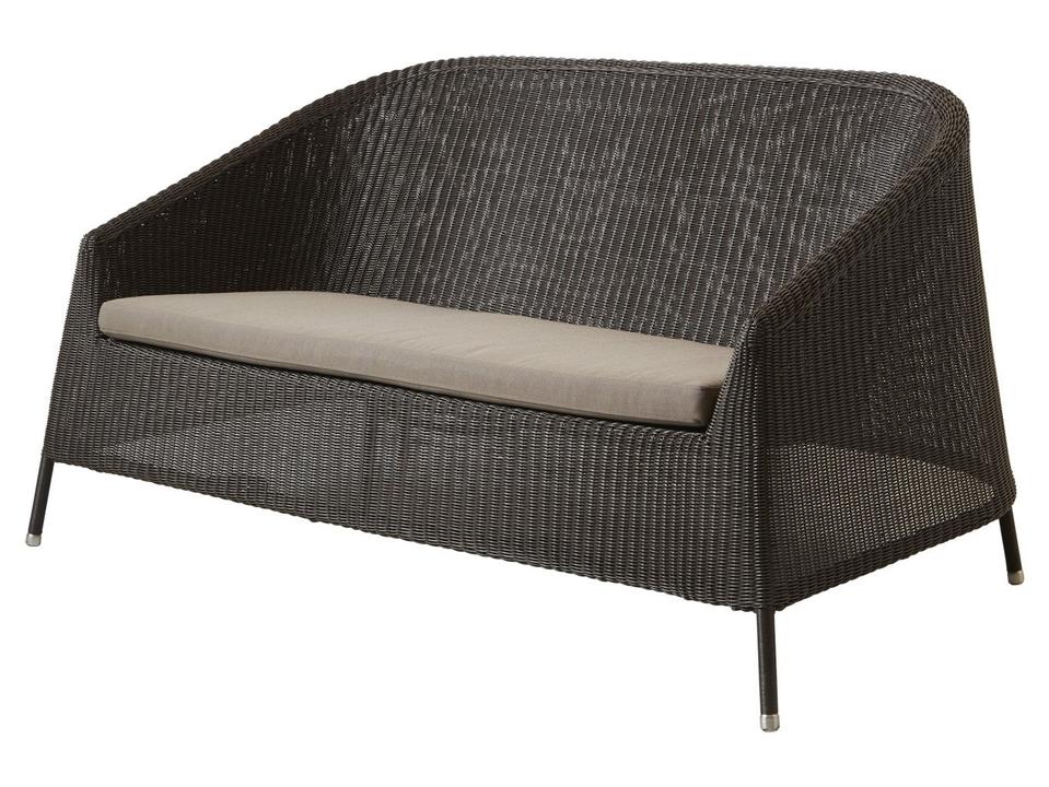 Kingston 2-Seater Sofa with Mocca Cane-line Weave