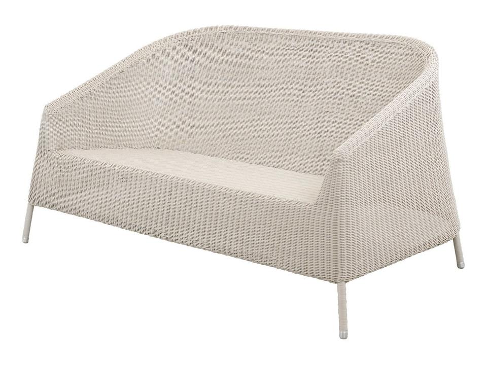Kingston 2-Seater Sofa with Sand Cane-line Weave