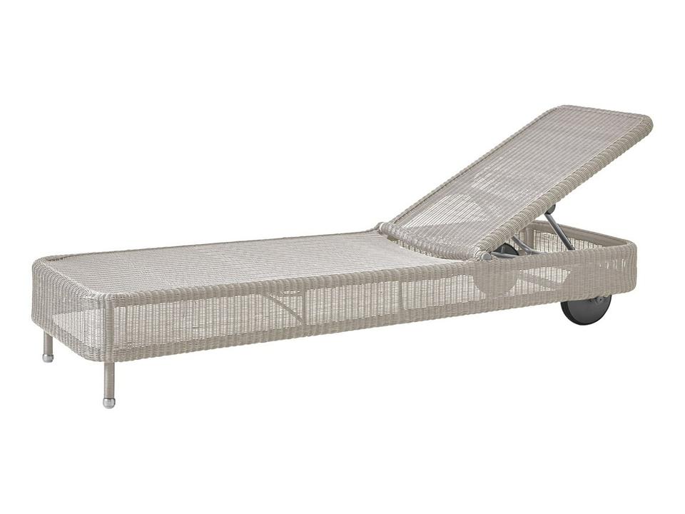 Presley Sunbed in Sand Cane-line Weave