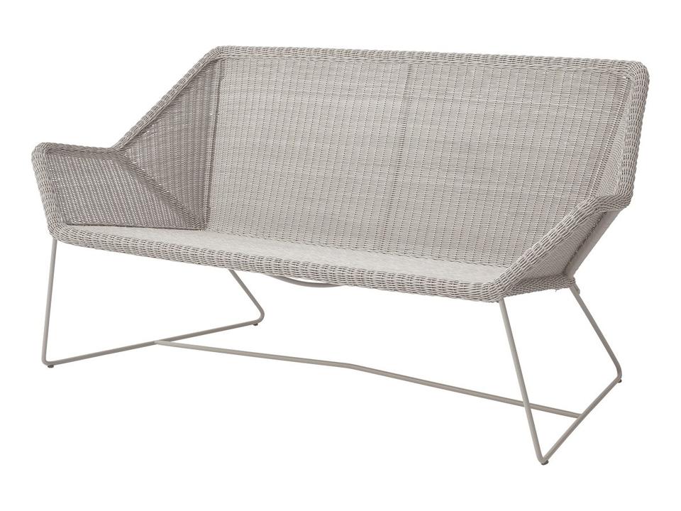 Cane Line Breeze 2-Seater Sofa with Sand Weave