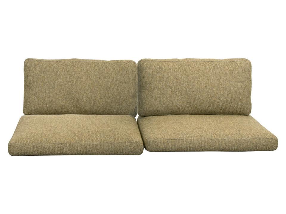 Chester Turmeric Yellow Rise 3-Seater Sofa Cushion Set