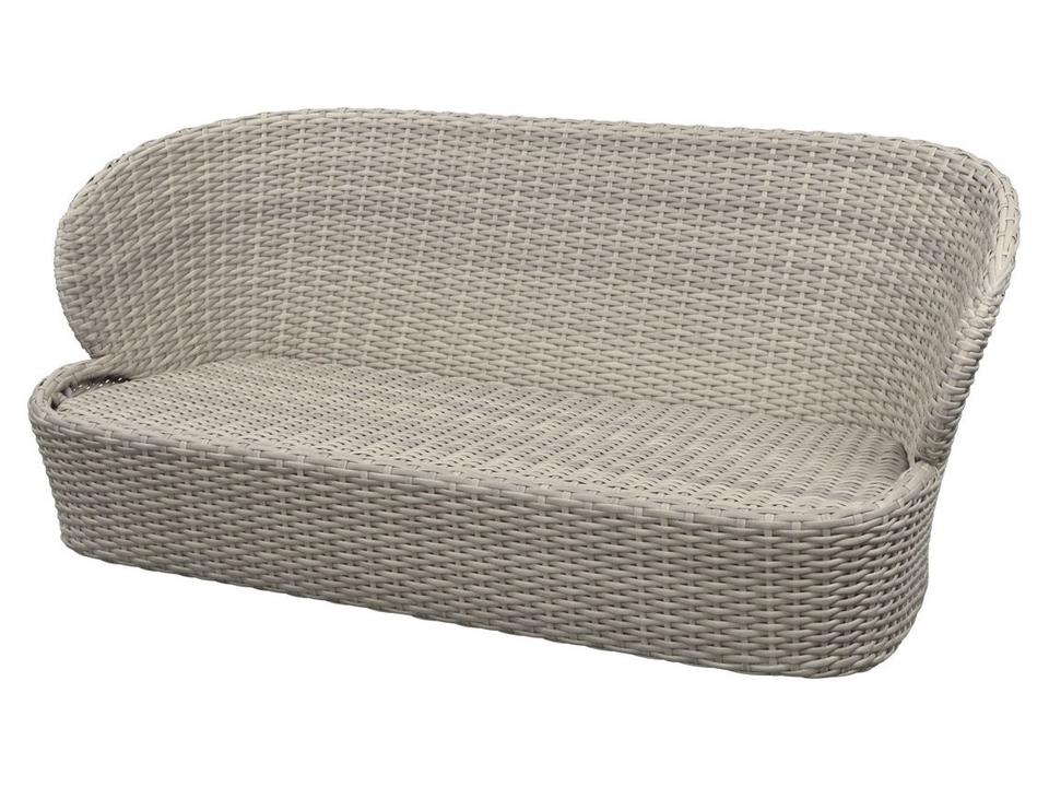 Coast 2 1 2-Seater Sofa with Sand Cane-line Flat Weave
