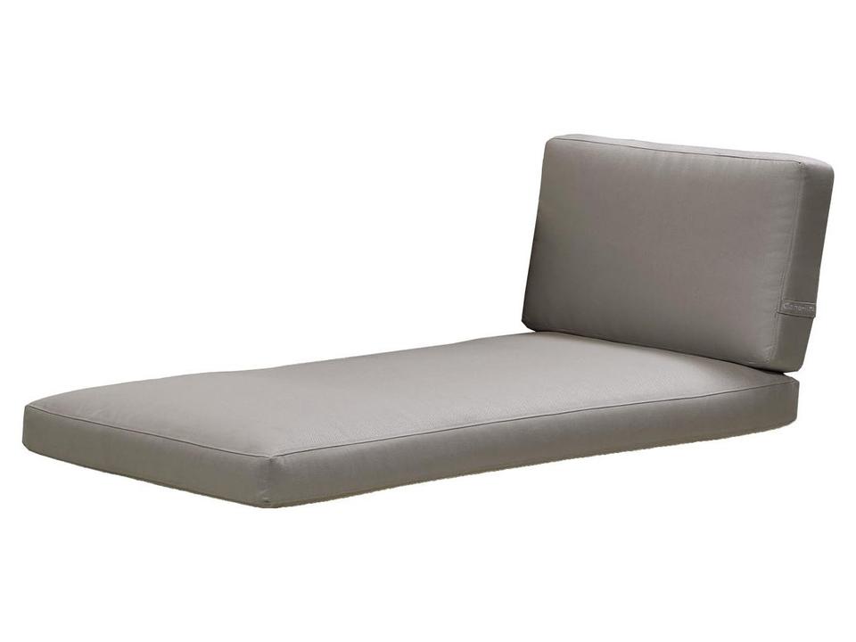 Connect Taupe Natte Chaise Lounge Module Cushion Set