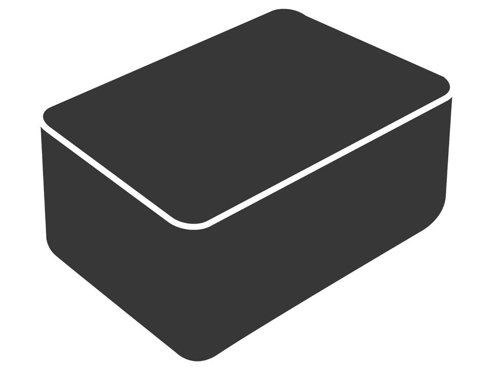 Cane-line Cover 3 Dining Table Cover in Black