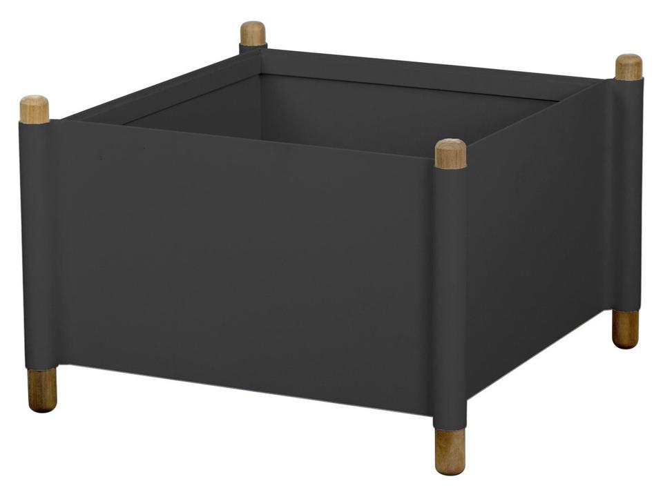Sticks Lava Grey Aluminium Planter