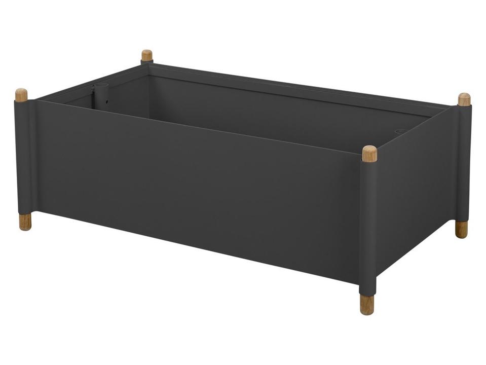 Sticks Lava Grey Aluminium Planter Large