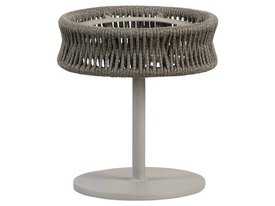Cane-line Illusion Small Outdoor Solar LED Table Lamp in Taupe