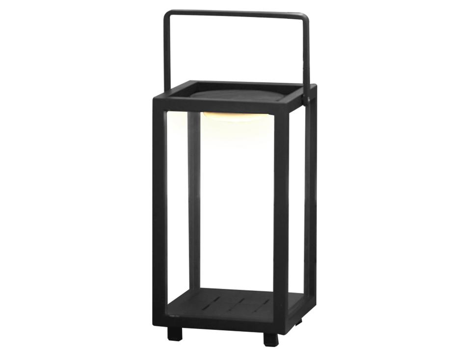 Lighthouse Small Solar LED Lid in Lava Grey