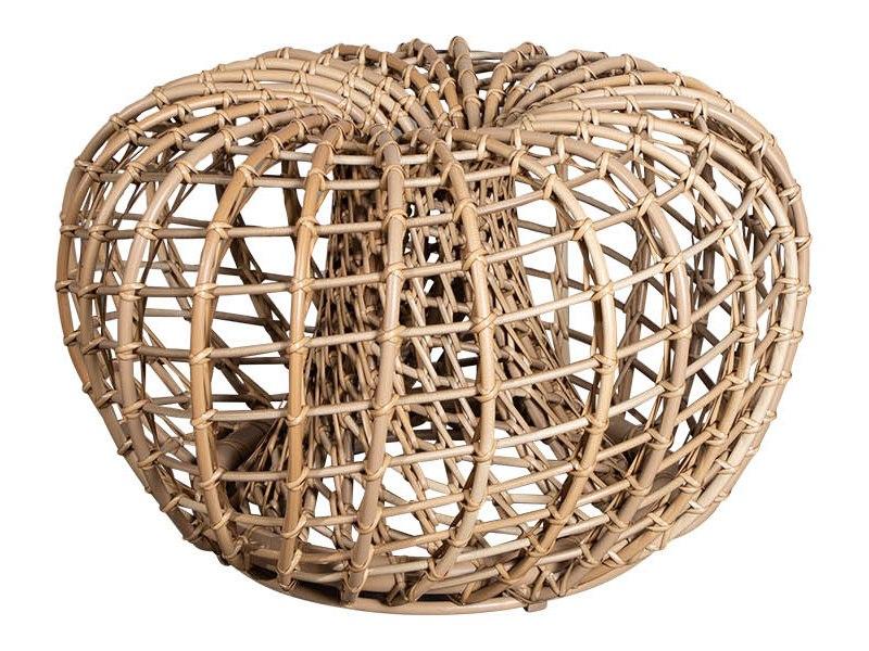 Nest Natural Weave Coffee Table/Footstool Small