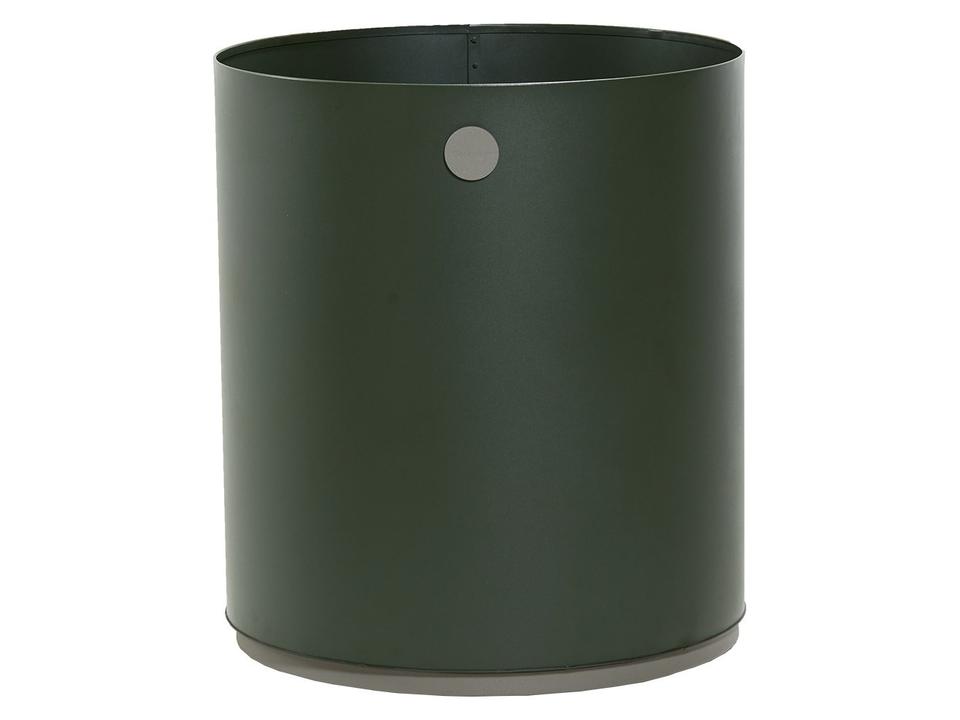Grow Dark Green/Taupe Aluminium Planter Medium