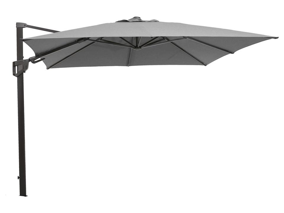 Hyde Grey Aluminium Luxe Tilt Parasol