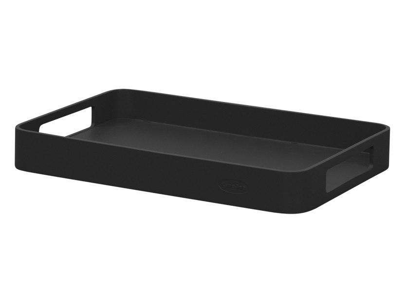 Club Lava Grey Aluminium Tray Rect. Small
