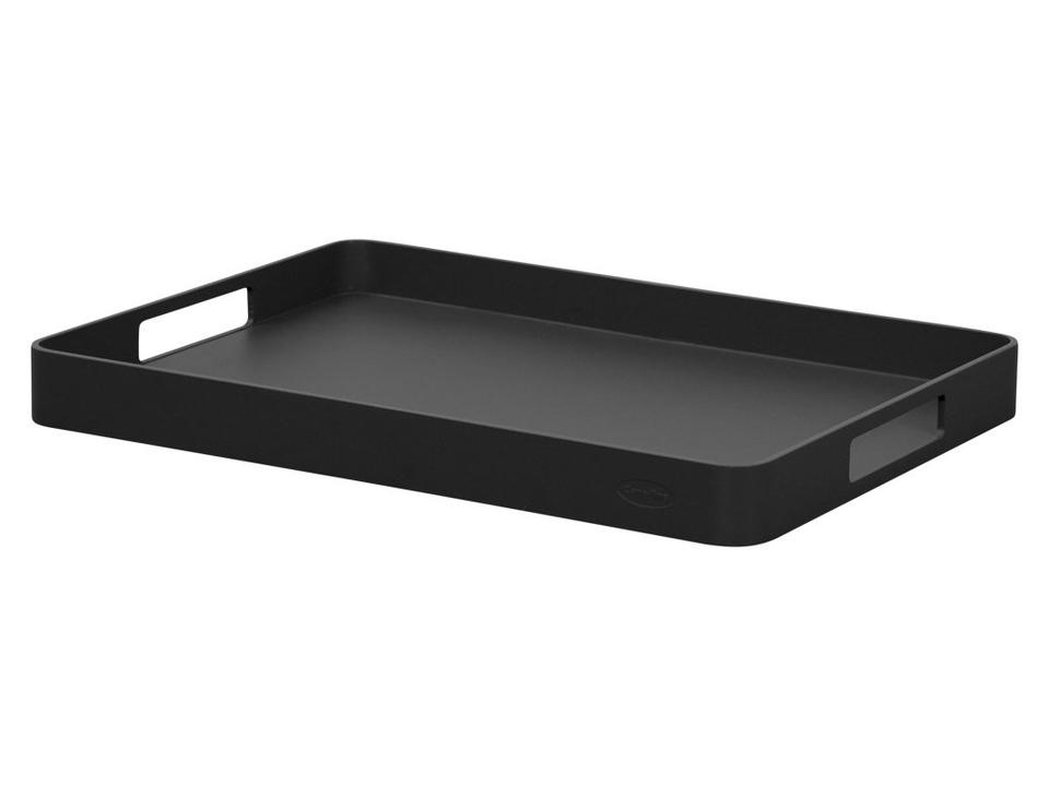 Club Lava Grey Aluminium Tray Rect. Medium