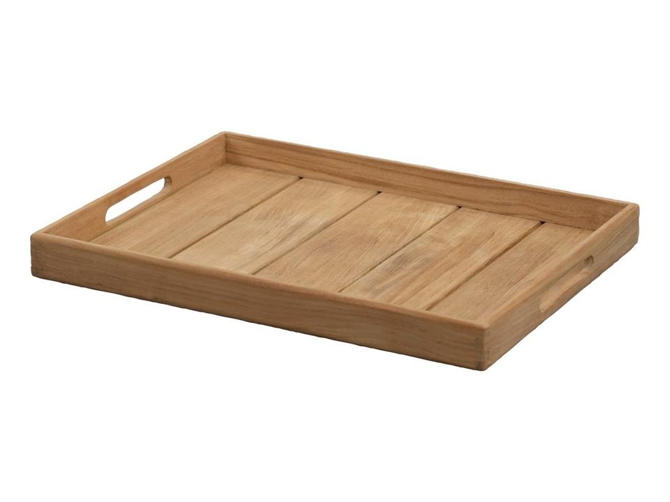 Club Teak Tray Rect. Medium
