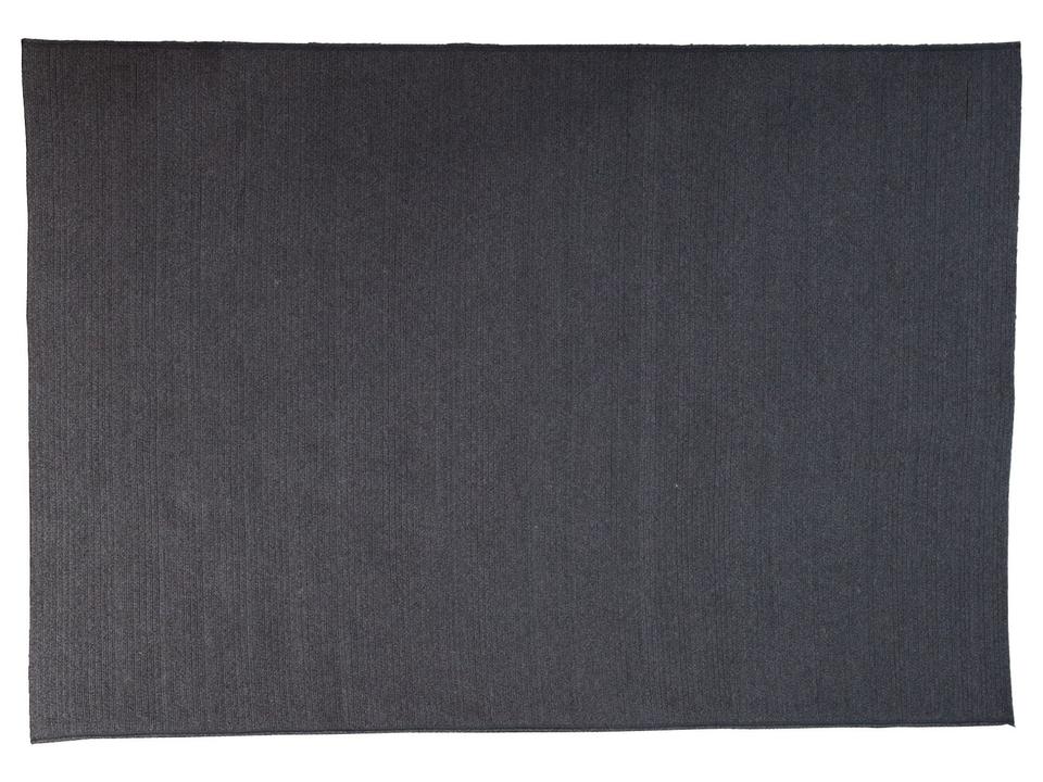 Circle 118-Inch x 78-Inch Dark Grey Soft Rope Rectangular Outdoor Carpet