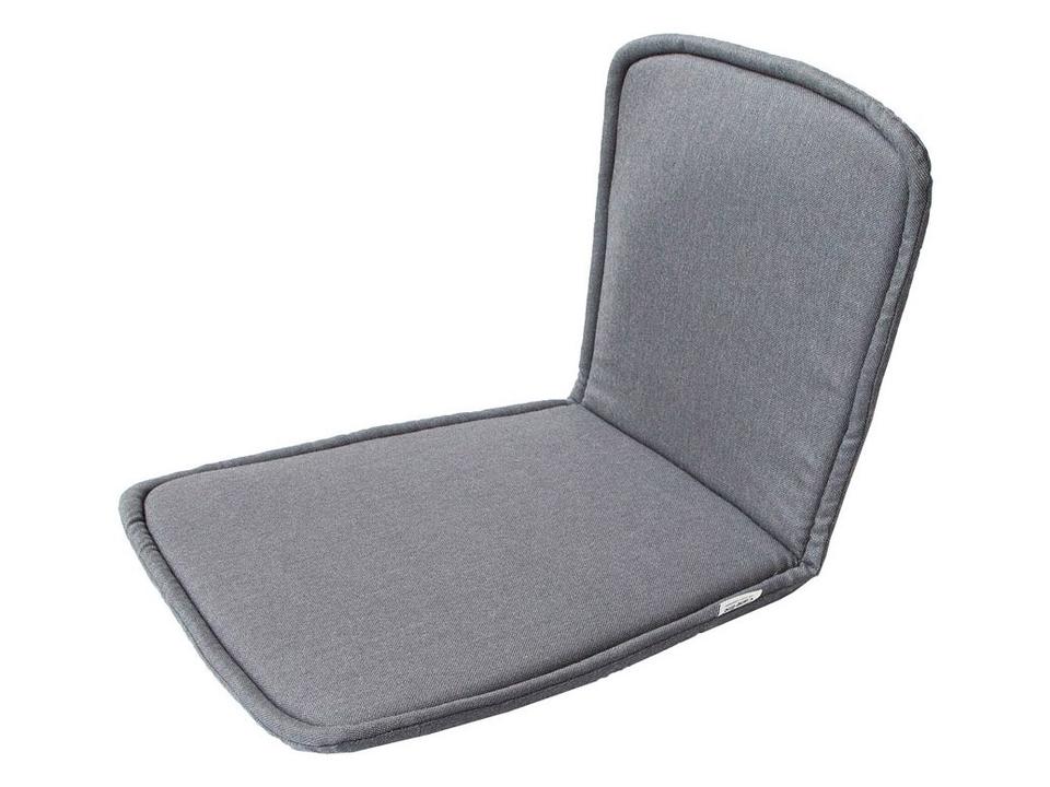 Moments Grey Natte Chair Seat/Back Cushion