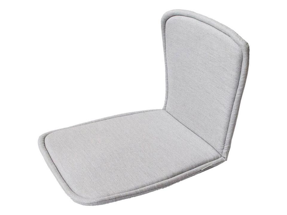 Moments Light Grey Natte Chair Seat/Back Cushion