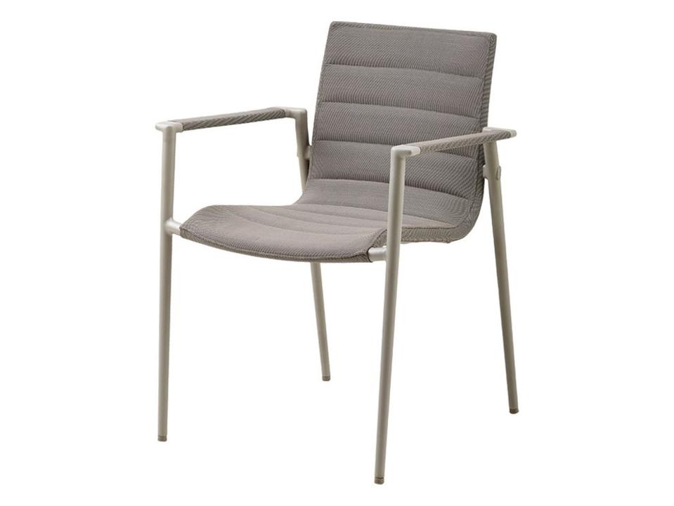 Cane Line Core Taupe Airtouch Armchair