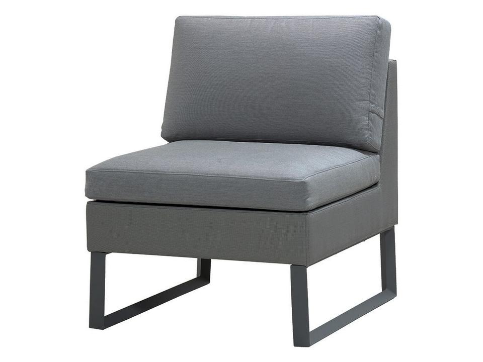 Cane-line Flex Aluminum Modular Lounge Chair in Grey