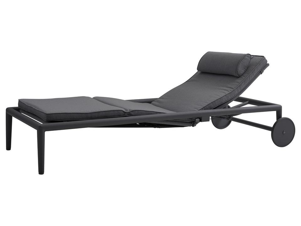 Conic AirTouch Sunbed with Gas Spring in Grey
