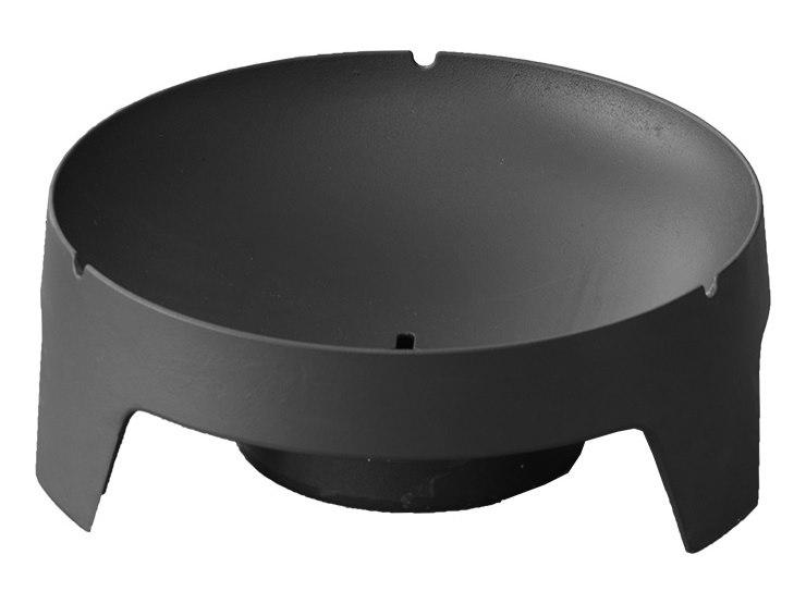 Ember Black Cast Iron Small Round Fire Pit