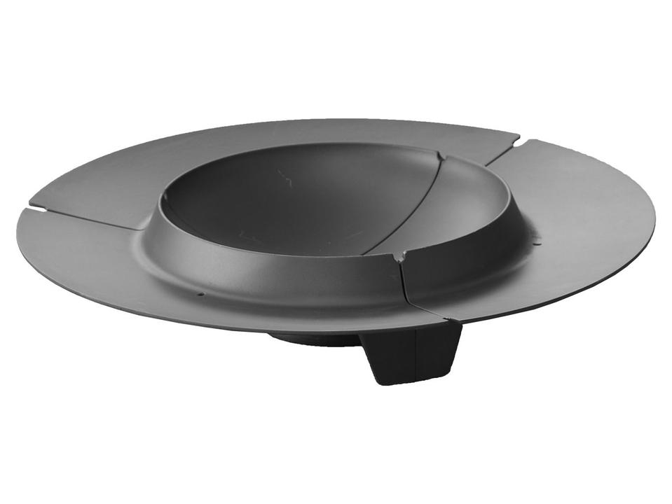 Ember Black Cast Iron Large Round Fire Pit