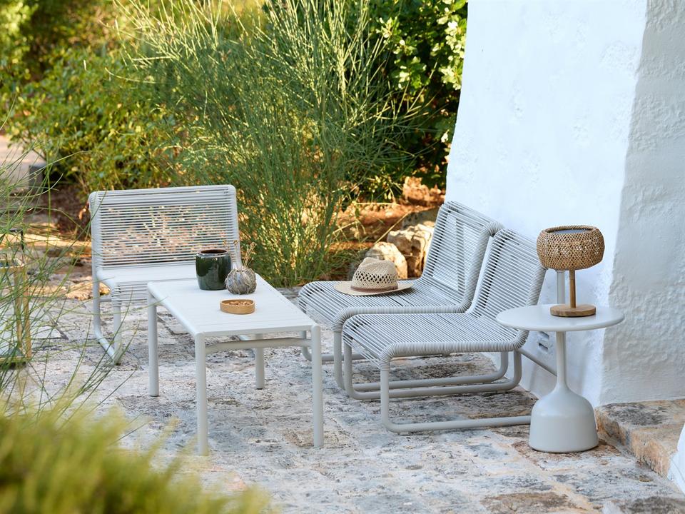 Al Dente Sand Aluminum Lounge Set