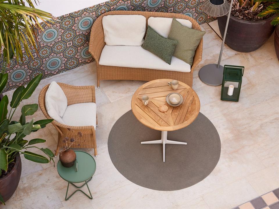Lansing Natural Weave Dining Set
