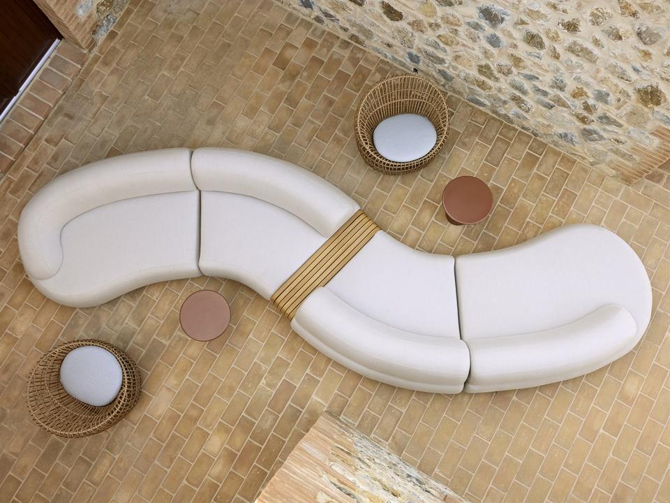 Mellow Sand Airtouch Sectional Lounge Set