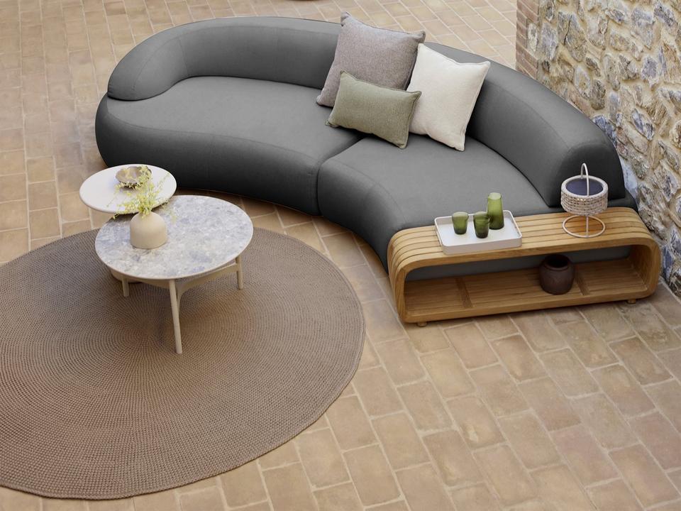 Mellow Grey Airtouch Sectional Lounge Set