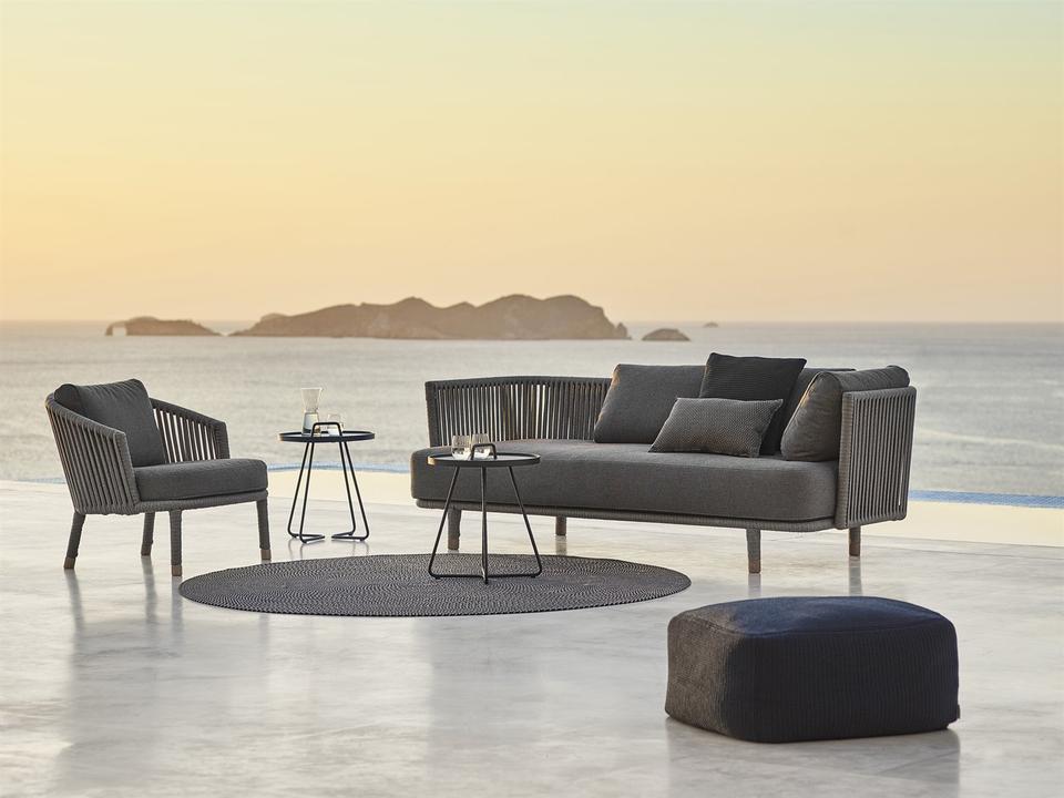 Moments Grey Soft Rope Lounge Set