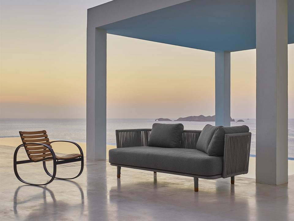 Moments Grey Soft Rope Lounge Set